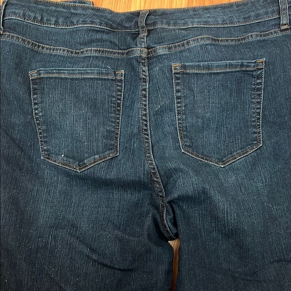 Nine West Super Skinny Dark Blue Women's Jeans Size 16 - Picture 4 of 4